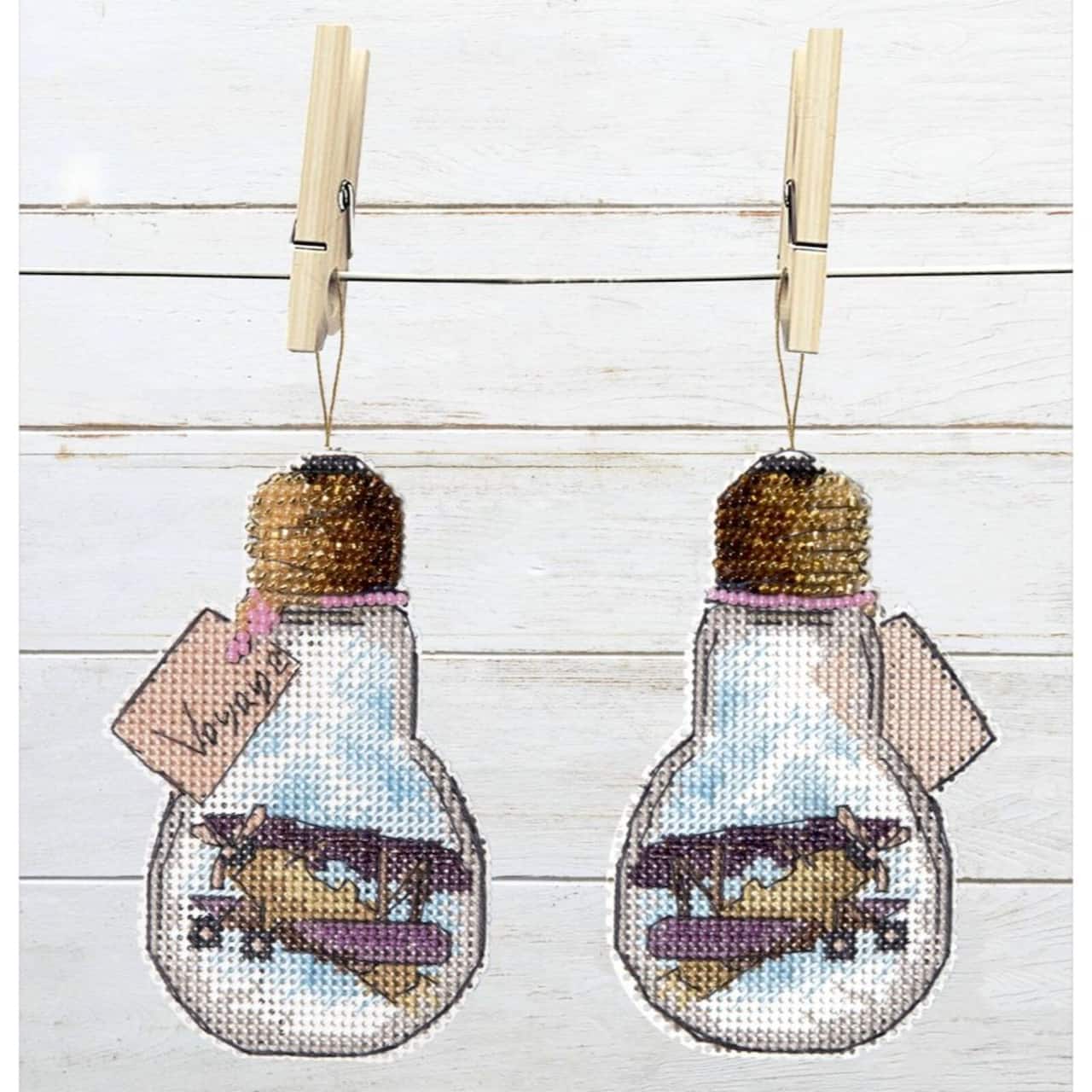 Crystal Art Plastic Canvas Counted Cross Stitch Kit Travel